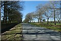 Looking along Rudding Lane