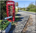 Telephone box in Shatterford