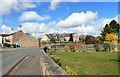 Wetherby Road turning into Knaresborough Road (B6164), Little Ribston