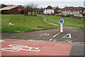 Cycle path at Ballantrae Road, Blantyre