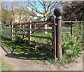 SE3853 : Gate, Wetherby Road (B6164), Little Ribston by habiloid