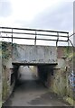 Subway under the railway line, Faversham