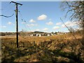 Looking towards the Mains Estate