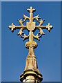 SJ8397 : St Peter's Cross (detail) by David Dixon