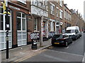 View of street art on Swanfield Street