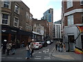 View of street art on Bacon Street from Brick Lane