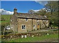 Restored mill cottages at Rye Flatt, Combs