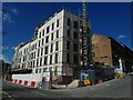 New student building going up, Park Lane