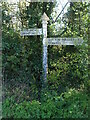 Signpost on Moor Road