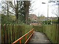 Entrance to eastbound platform, Radcliffe on Trent station