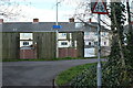 Cycle route next to Maesglas Close