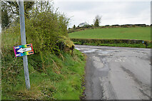 H4078 : T-junction at Cortnacreagh by Kenneth  Allen