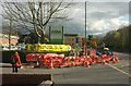 SX9065 : Roadworks, Newton Road, Torquay by Derek Harper