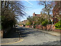 East end of Elms Road, Heaton Moor