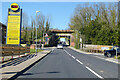 Railway bridge over B2026 Station Road, Edenbridge