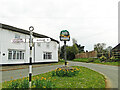 TF8626 : Helhoughton village sign by Adrian S Pye