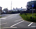 One-way sign, Llanharry Road, Llanharry