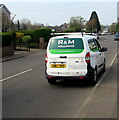 R&M Williams white van 43, Addison Avenue, Llanharry