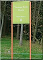 Vicarage Farm Heath - sign, Walter Nash Road West, Kidderminster, Worcs