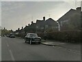 Fiat 1100 on Northway, Hampstead Garden Suburb