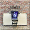TG2208 : Norwich coat of arms on the police station by Adrian S Pye
