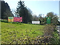 ST6690 : Garden centre banners by Neil Owen
