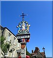 The village sign for Mayfield