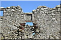 Arms above the entrance to Pitsligo Castle