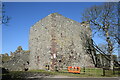 NJ9366 : Pitsligo Castle: the keep by Bill Harrison