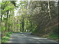 Sharp bend on B4232 below Jubilee Hill