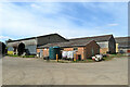 Teversham: outbuildings and tanks at Hall Farm