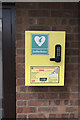 TF2425 : Defibrillator at the Village Hall by Bob Harvey