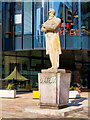 SJ8397 : Statue of Friedrich Engels outside Home by David Dixon