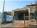 Building under construction, Mill Street, Leek