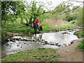 Bridleway fording Sour Beck