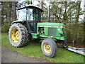 Tractor on the track