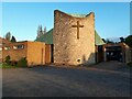 The entrance to St Andrew