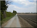 Track to Blackden Hall east of Goostrey (1)