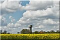 TM1768 : Bedingfield: Water tower by Michael Garlick