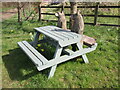 Bench at Redmire Farm