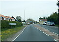 A1079 at Hayton village boundary