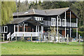 SU7683 : Clubhouse at Upper Thames Rowing Club by David Martin