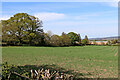 SO8589 : Crop field by Chasepool Road near Greensforge, Staffordshire by Roger  D Kidd