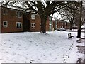 Pair of sheltered housing blocks on Everdon Road