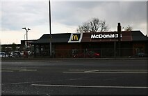 TF6218 : McDonald's on Hardwick Road, King's Lynn by David Howard