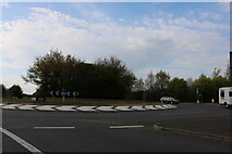 TL5279 : Roundabout on the A10, Ely by David Howard