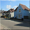 Blue house in Lydney