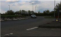 TF6312 : Roundabout on the A10, Tottenhill Row by David Howard