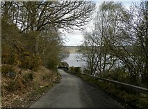 NH5734 : Unclassified road above Loch Ness by Douglas Nelson