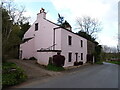 NY7613 : Pink cottage on the B6259 near Great Musgrave by JThomas